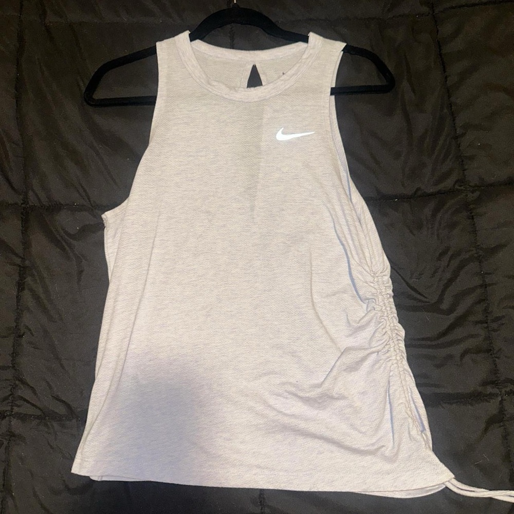 Nike Light Purple Ruched Tank